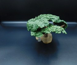 SCHLEICH 30656 HARD TO FIND MOPANE GREEN TREE 2006 & BREYER GREEN TREE